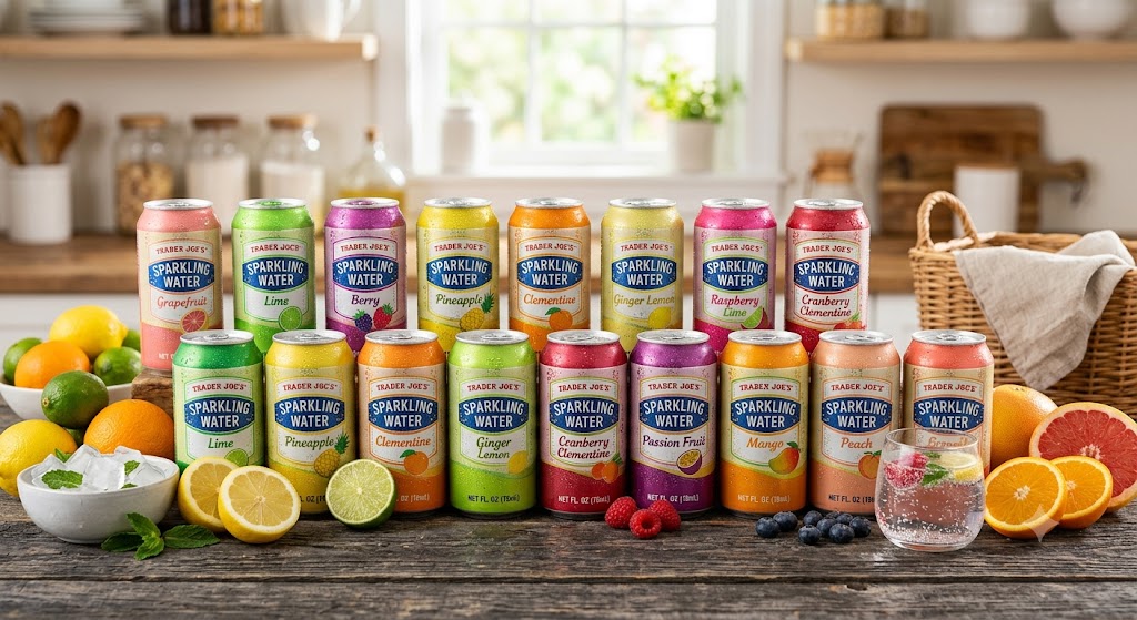 Sparkling Water-Aromen von Trader Joe: Jede Geschmacksrichtung ehrlich bewertet